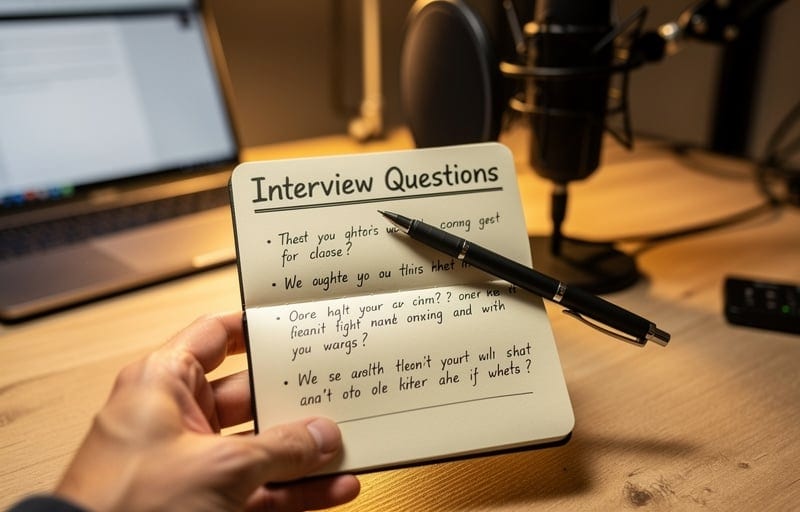 Erreur 3 : lire ses questions au lieu d'écouter