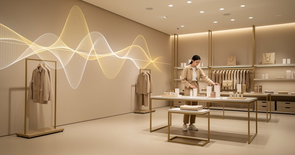 Ambiance sonore dans une boutique premium et expérience client